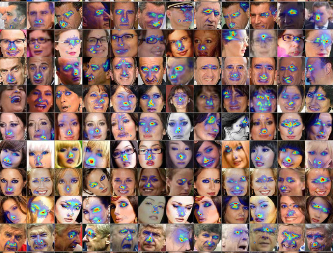 Explainable face recognition saliency maps